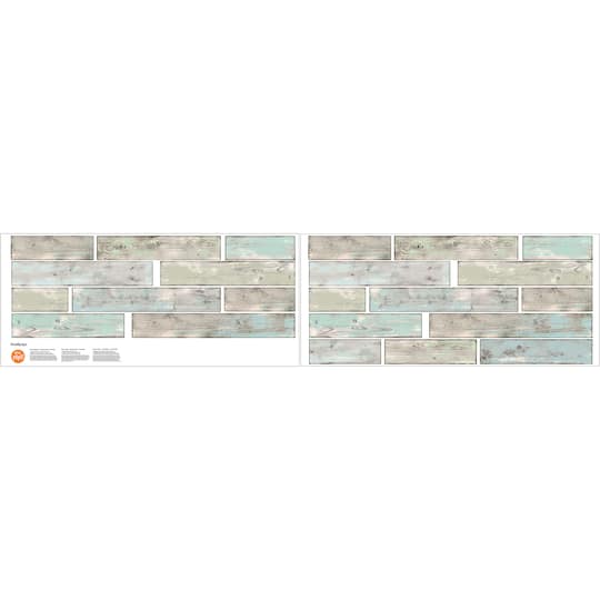 WallPops Seaside Wood Wall Art Kit